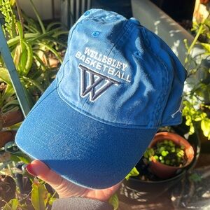 Wellesley Basketball hat